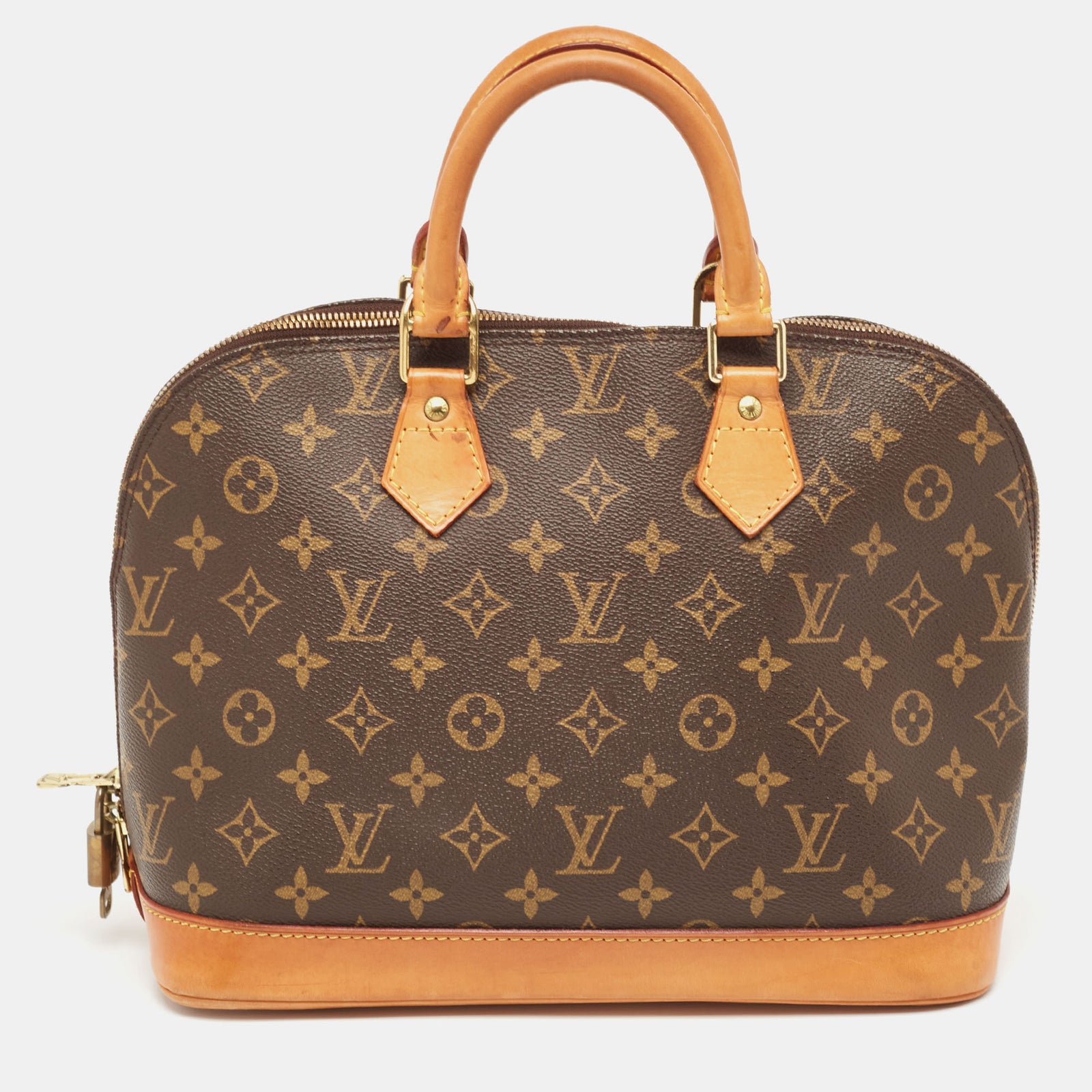 Louis Vuitton Alma PM-Tasche aus Canvas mit Monogramm