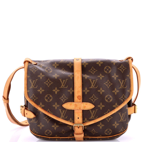 Saumur Handbag Monogram Canvas 30