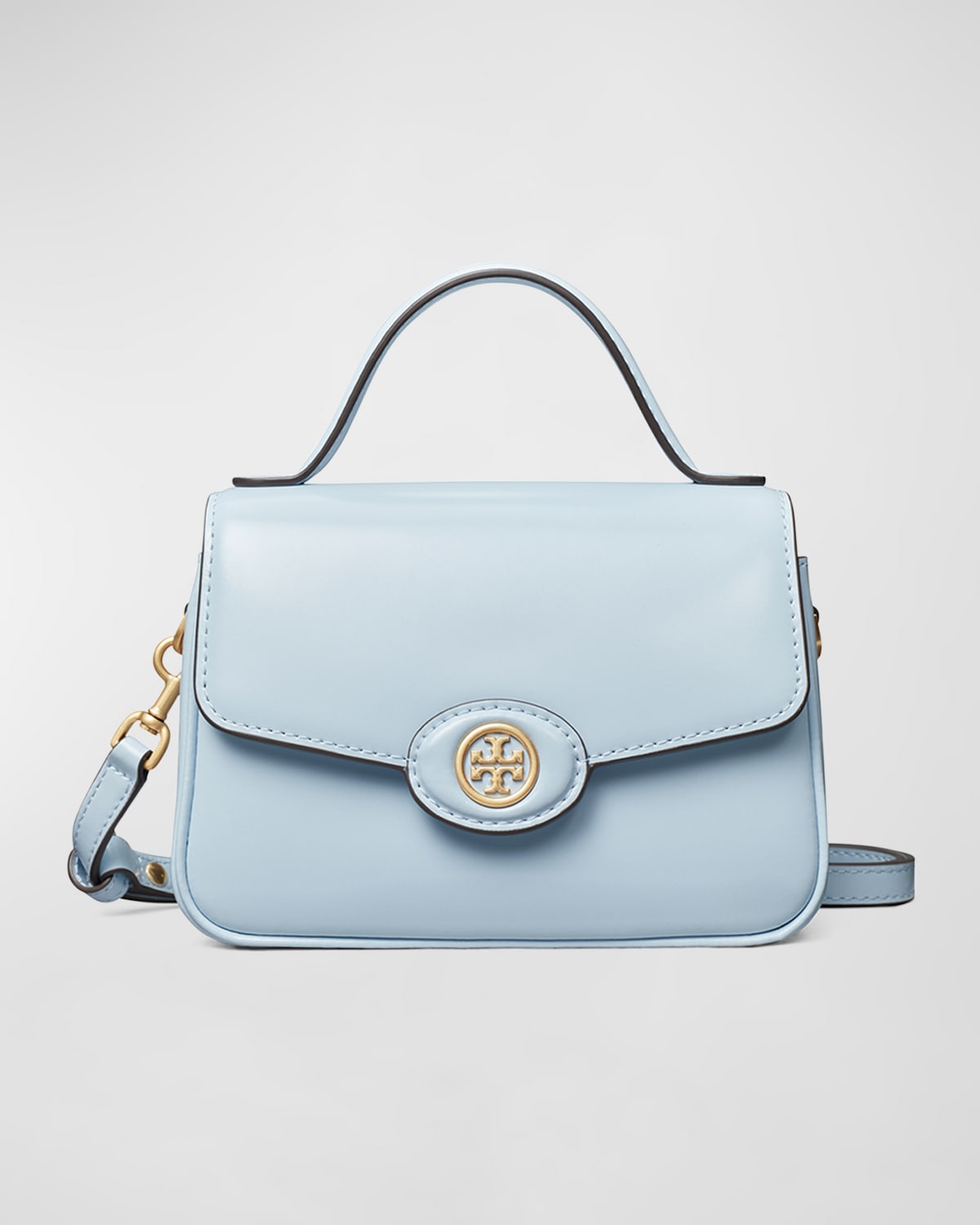 Tory Burch Robinson Small Leather Top-Handle Bag