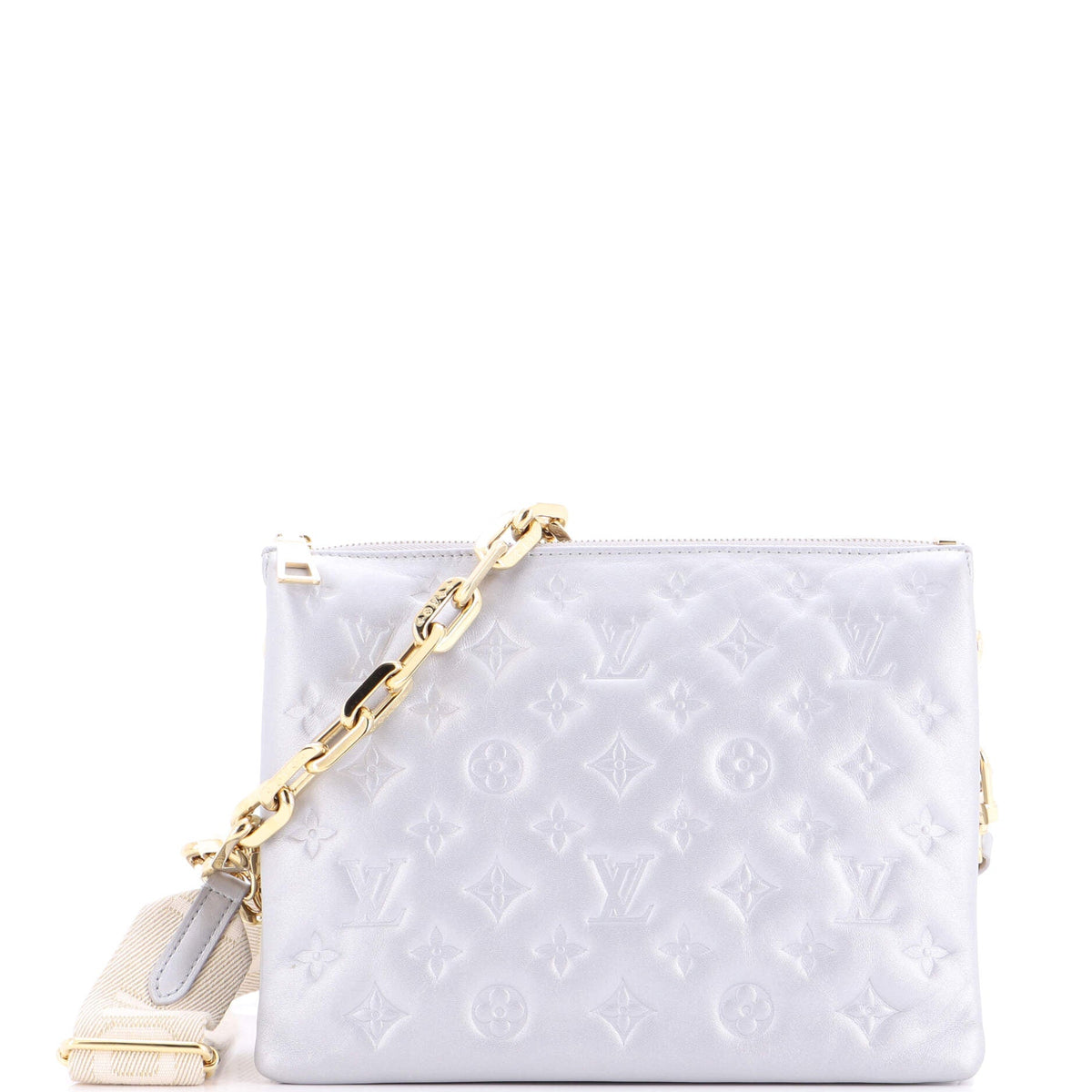 Louis Vuitton Coussin Bag Monogram Embossed Lambskin PM