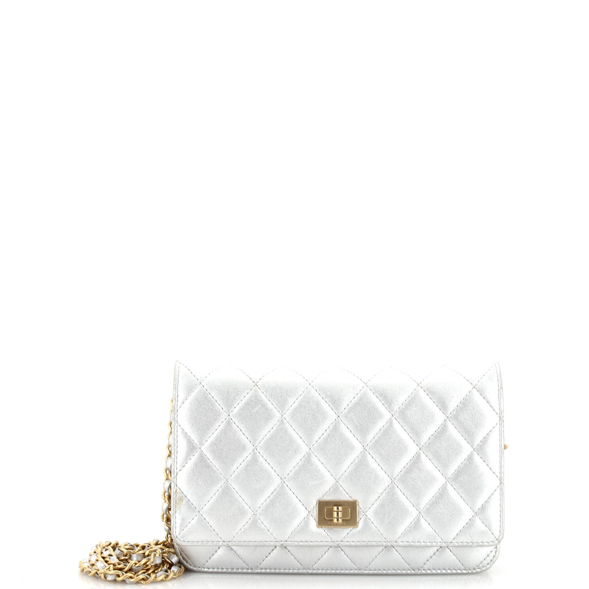 Chanel CHANEL Reissue 2.55 Wallet on Chain Quilted Lambskin