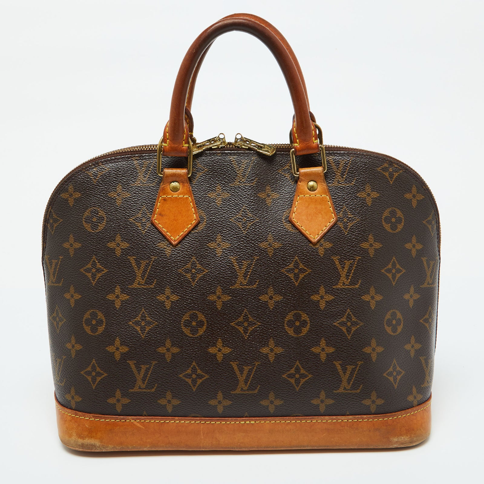 Louis Vuitton Alma PM-Tasche aus Canvas mit Monogramm