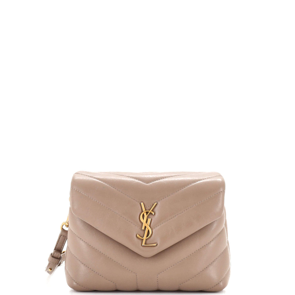 Saint Laurent Loulou Shoulder Bag Matelasse Chevron Leather Toy
