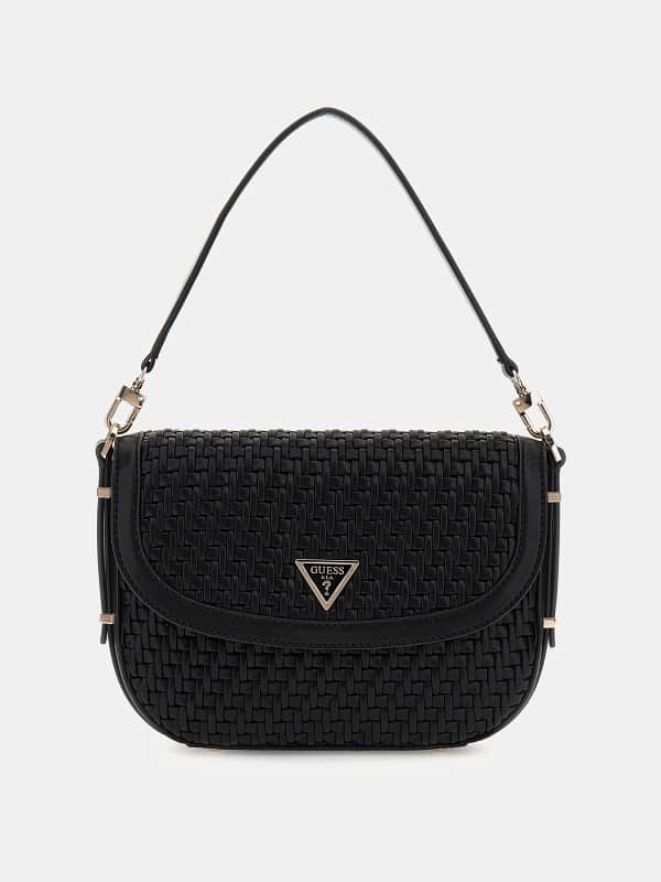 Guess Murielle Woven Mini Shoulder Bag