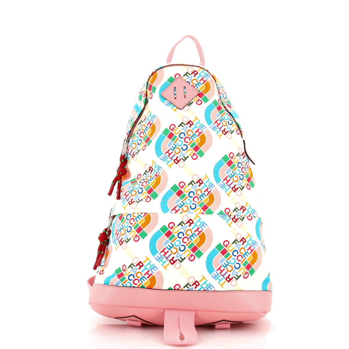 Gucci GUCCI x The North Face Zip Backpack Printed Nylon Medium