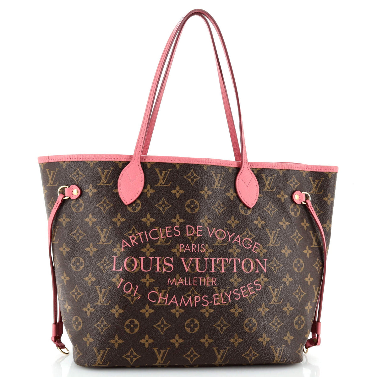 Louis Vuitton Neverfull Tote Limited Edition Ikat Monogram Canvas MM