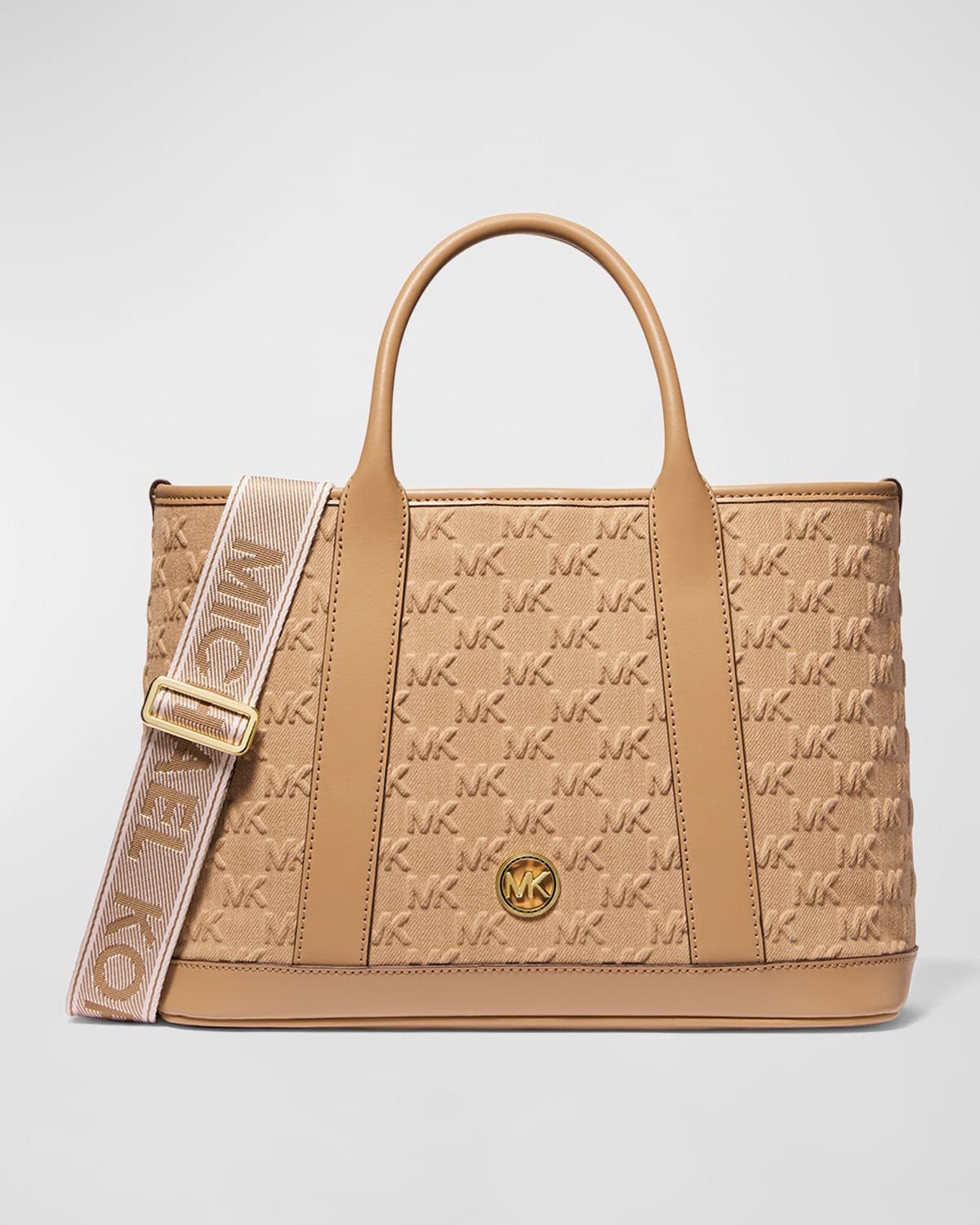 Michael Kors Lusia Medium Monogram Satchel Bag