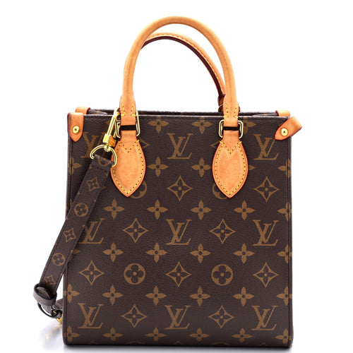 Sac Plat NM Bag Monogram Canvas BB