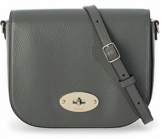 Mulberry Women's Genuine Leather Stylish Bag in Charcoal | Size UNI | RL4957 Color C110