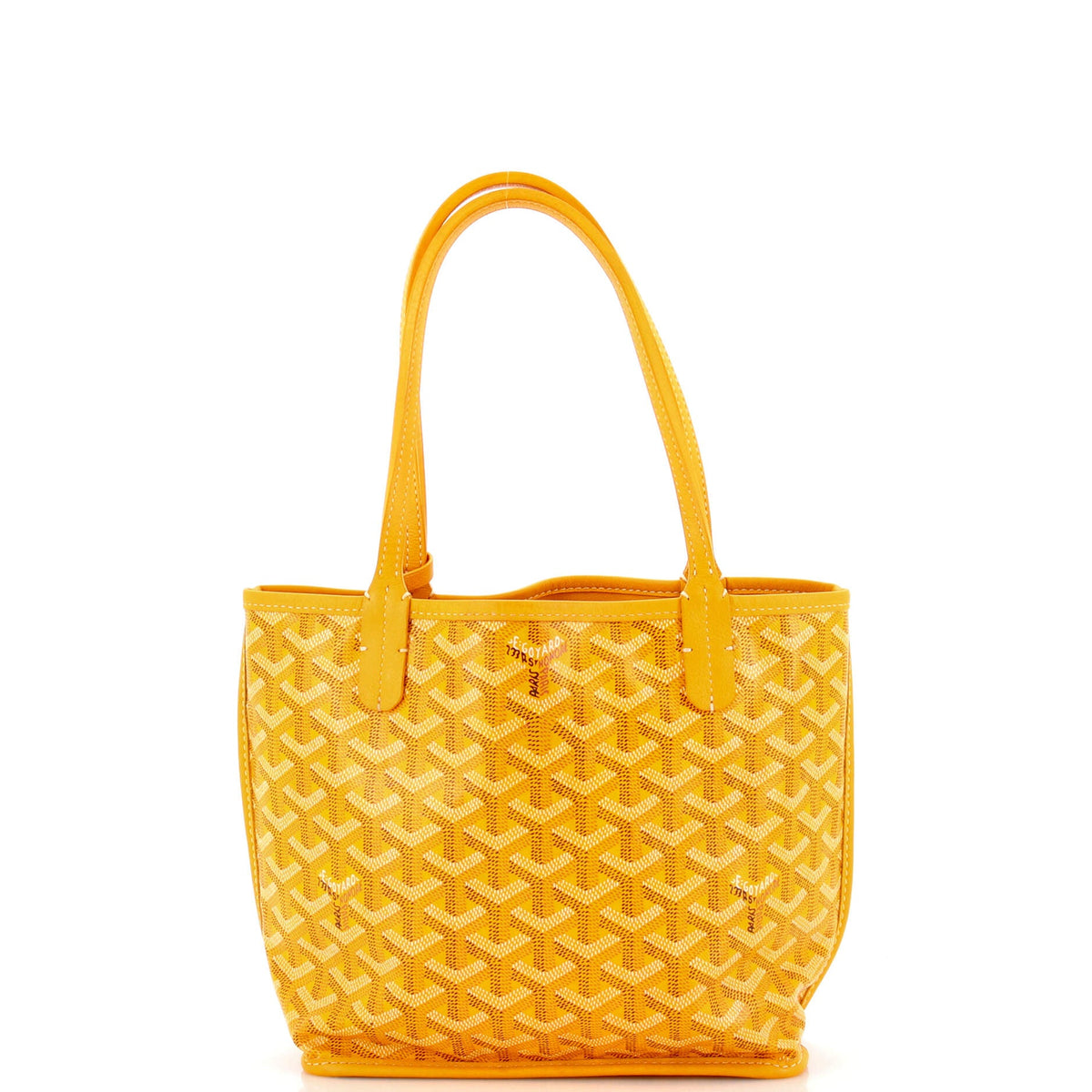 Goyard GOYARD Anjou Reversible Tote Coated Canvas Mini