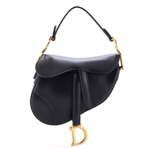 Saddle Handbag Leather Mini