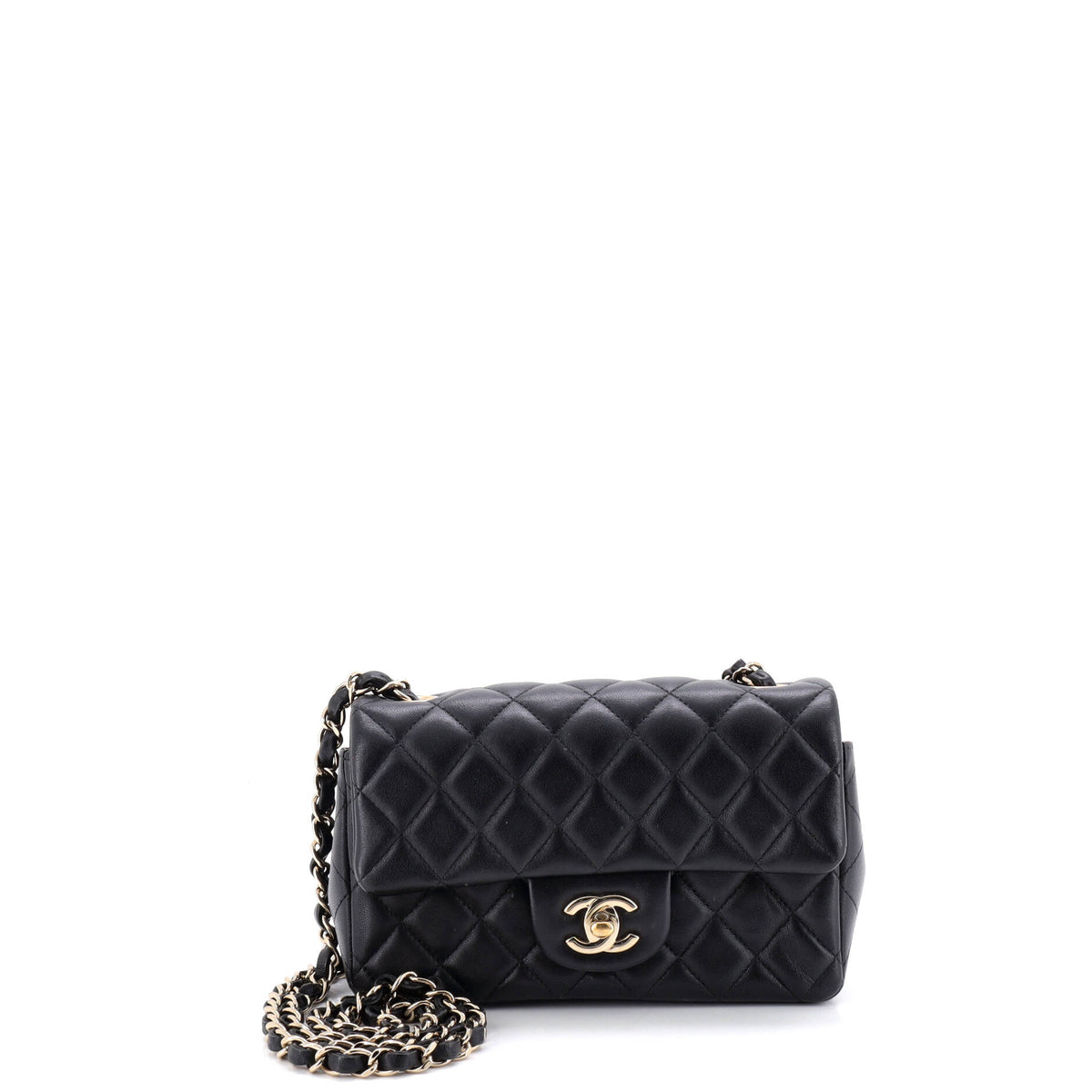 Chanel CHANEL Classic Single Flap Bag Quilted Lambskin Mini