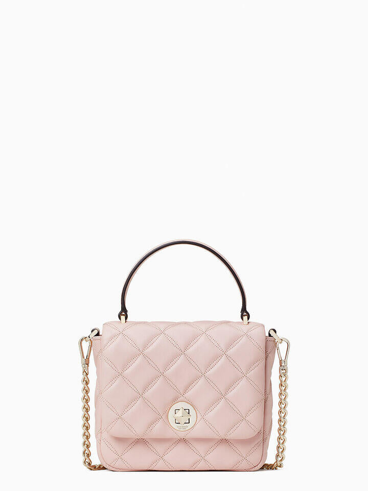 Kate Spade Au Natalia Smooth Quilted Leather Square Crossbody