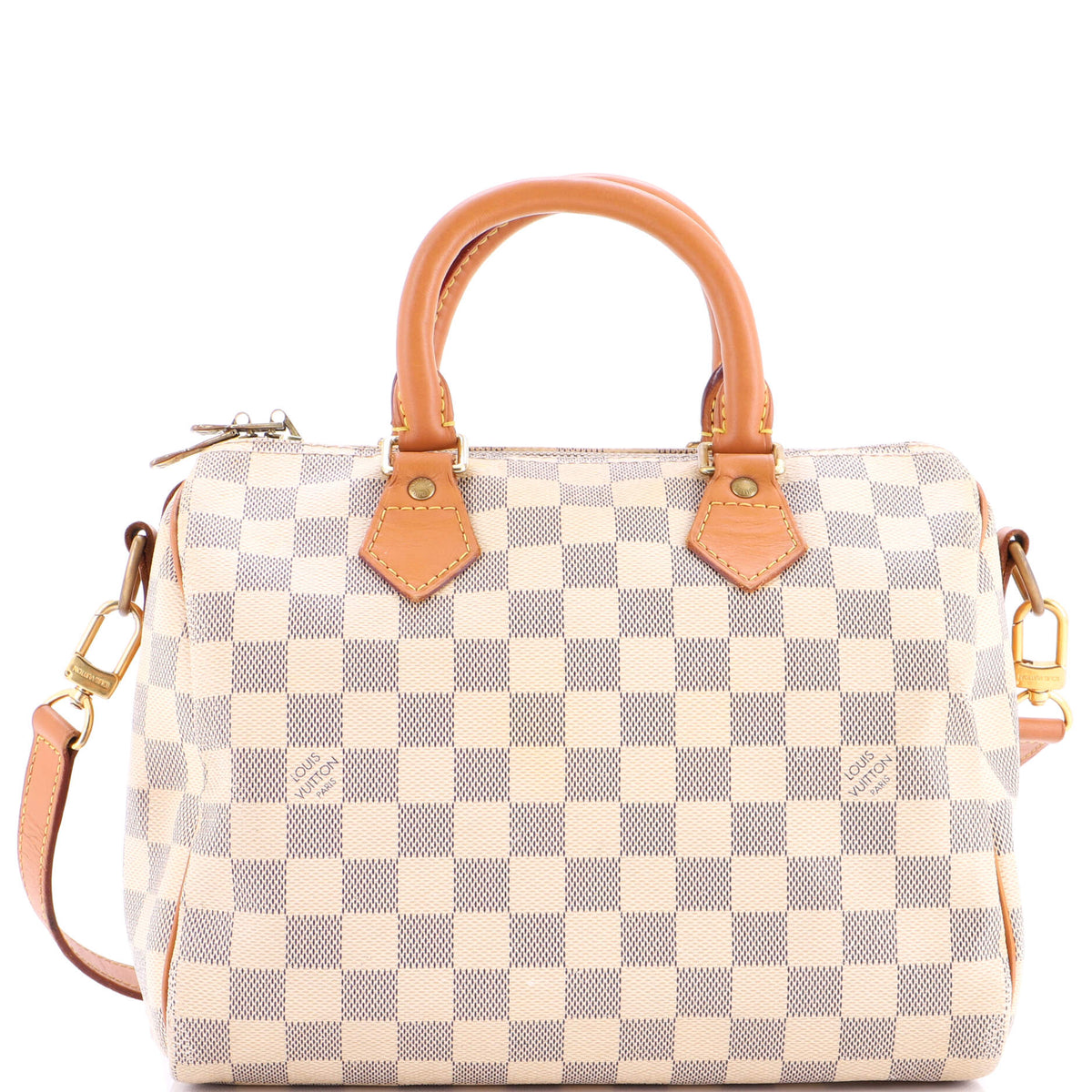 Louis Vuitton Speedy Bandouliere Bag Damier 25