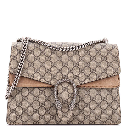 GUCCI Dionysus Bag GG Coated Canvas Medium
