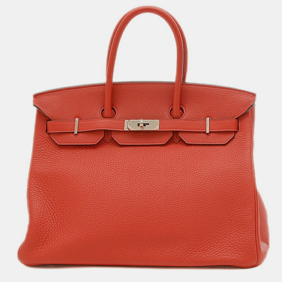 Hermès Rouge Kazak Togo Birkin 35 Handbag
