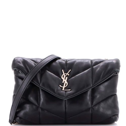 Loulou Puffer Shoulder Bag Quilted Leather Mini