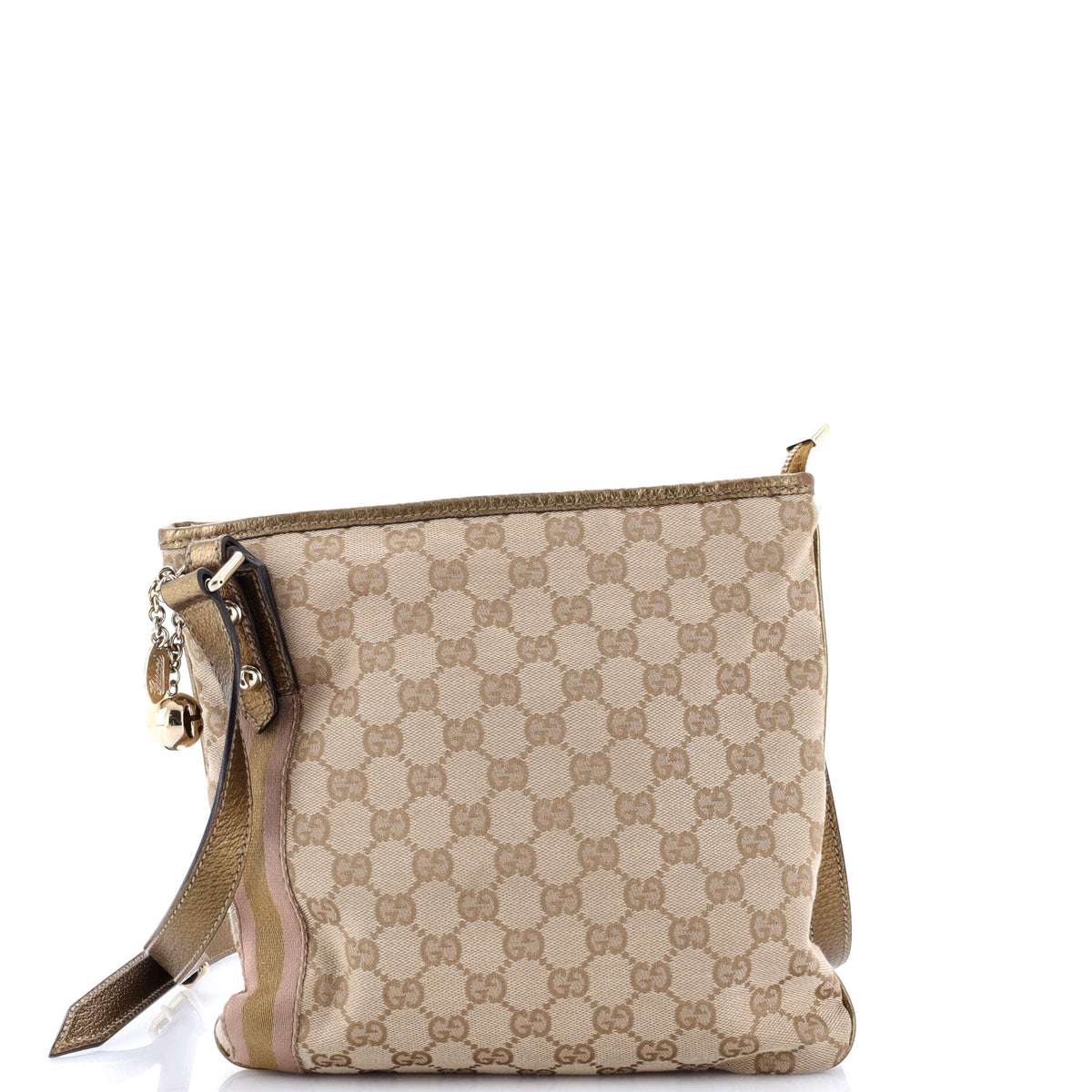 Gucci GUCCI Jolicoeur Messenger Bag GG Canvas