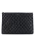 CHANEL O Case Clutch Quilted Caviar Large