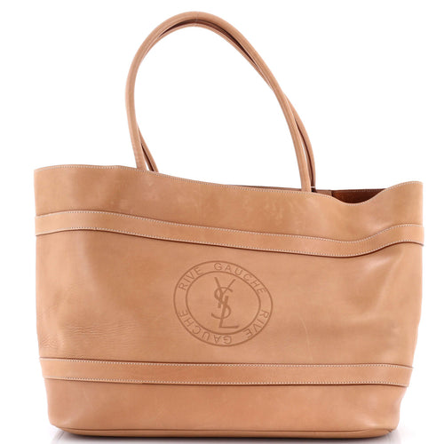 Rive Gauche Tote Bag Leather Large