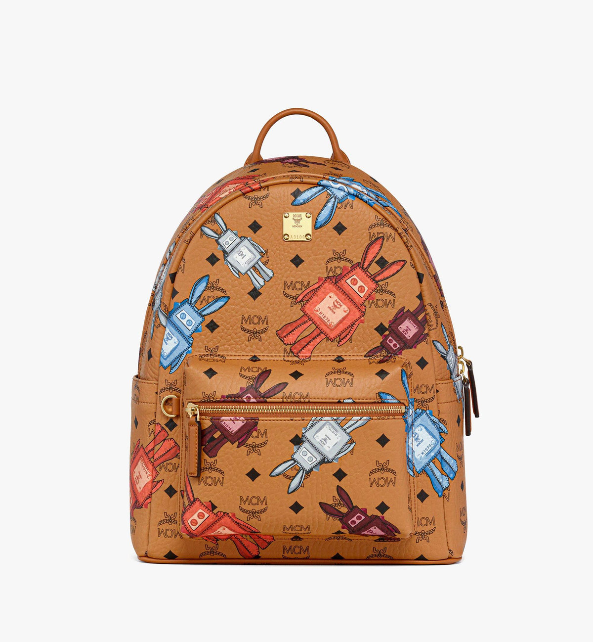 MCM Stark Backpack In Rabot Visetos