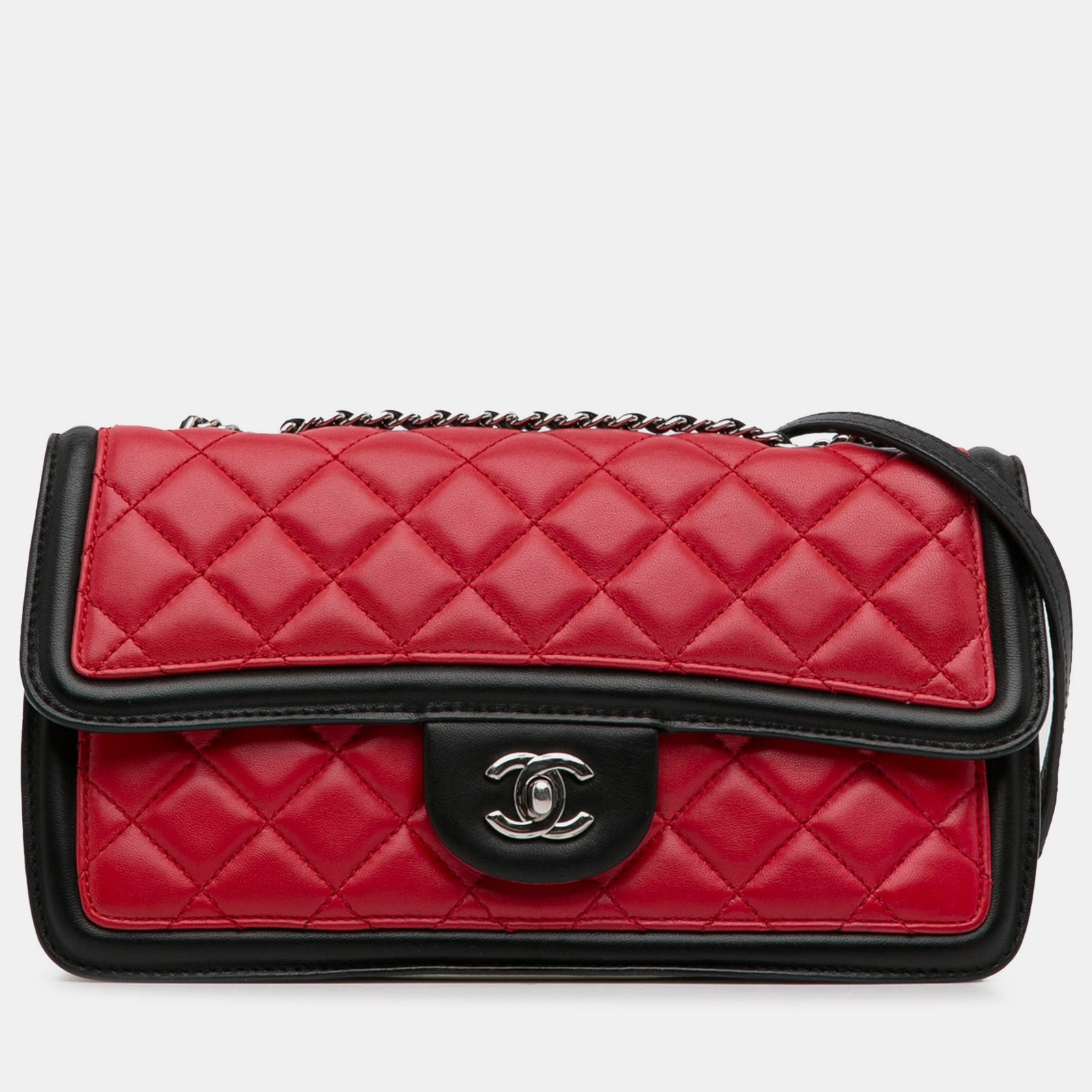 Chanel Medium Lambskin Graphic Flap