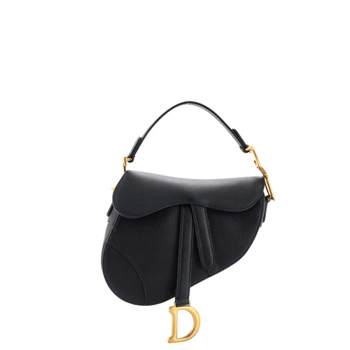 Saddle Handbag Leather Mini