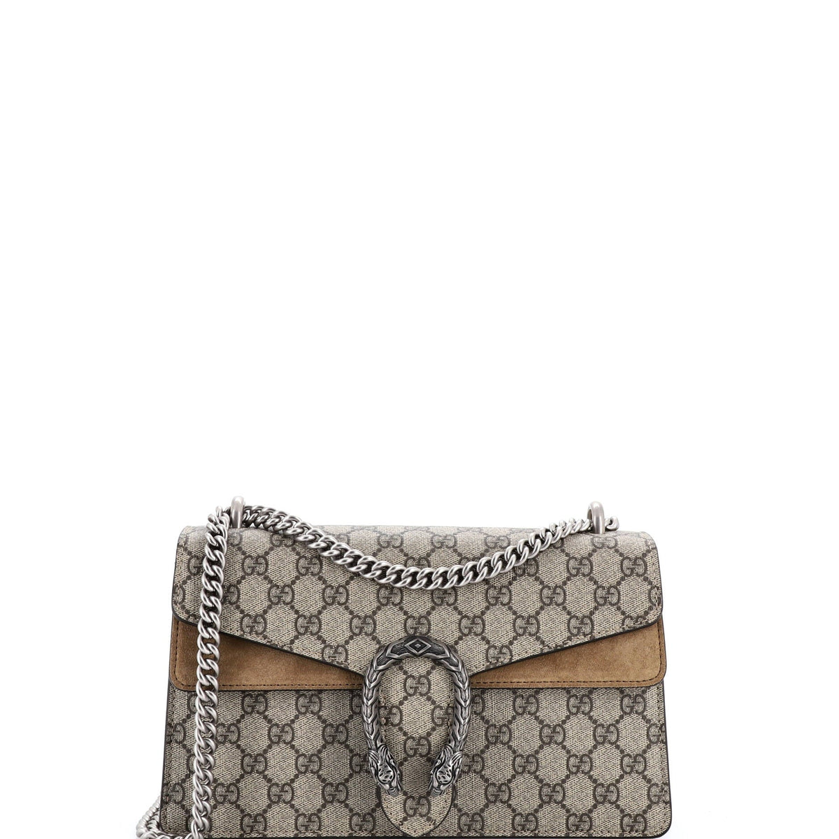 Gucci GUCCI Dionysus Bag GG Coated Canvas Small