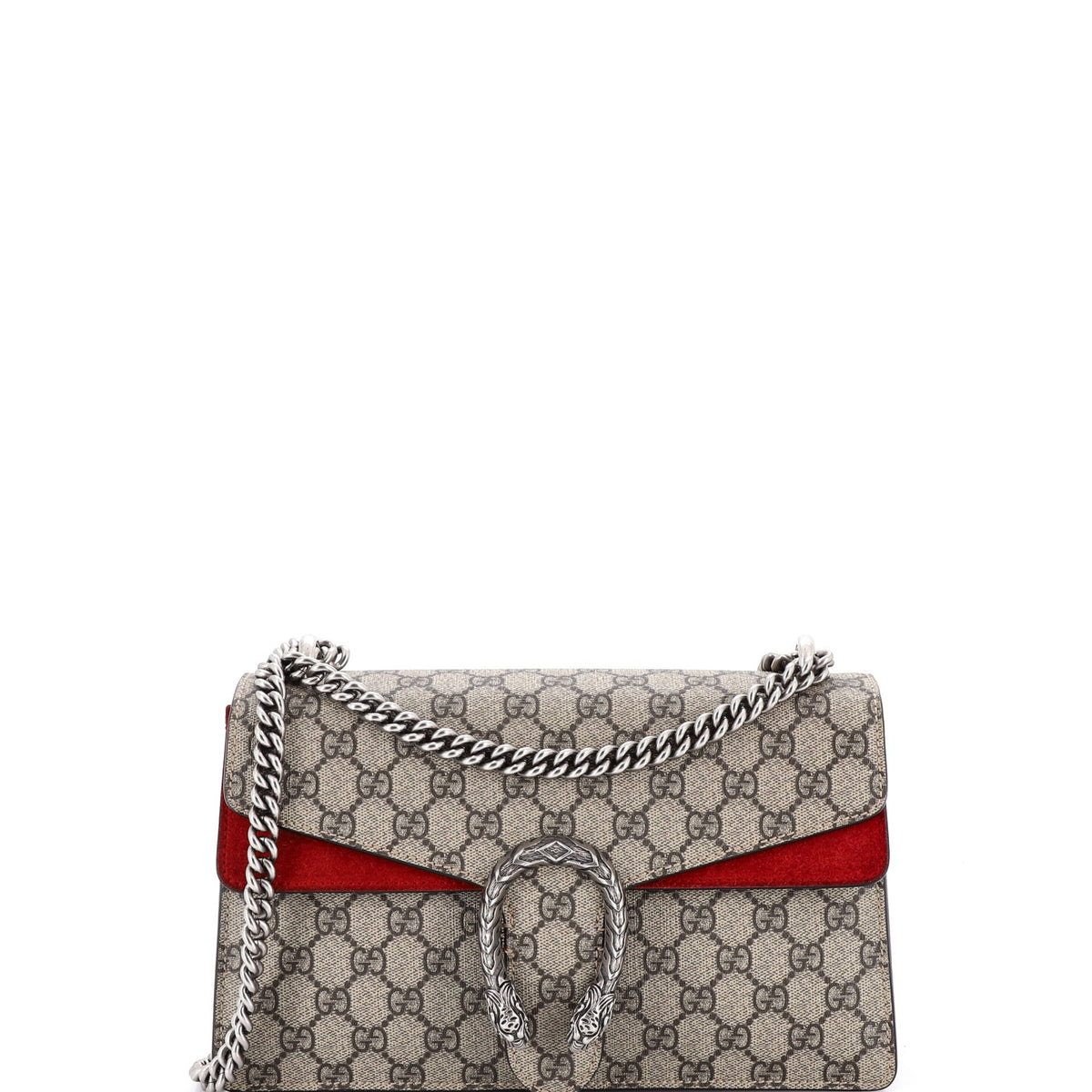 Gucci GUCCI Dionysus Bag GG Coated Canvas Small
