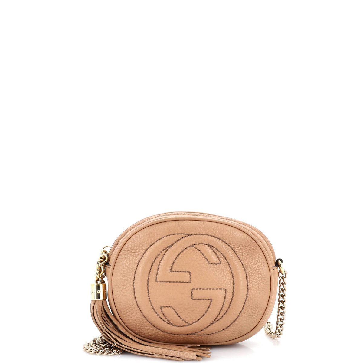 Gucci GUCCI Soho Chain Bag Leather Mini