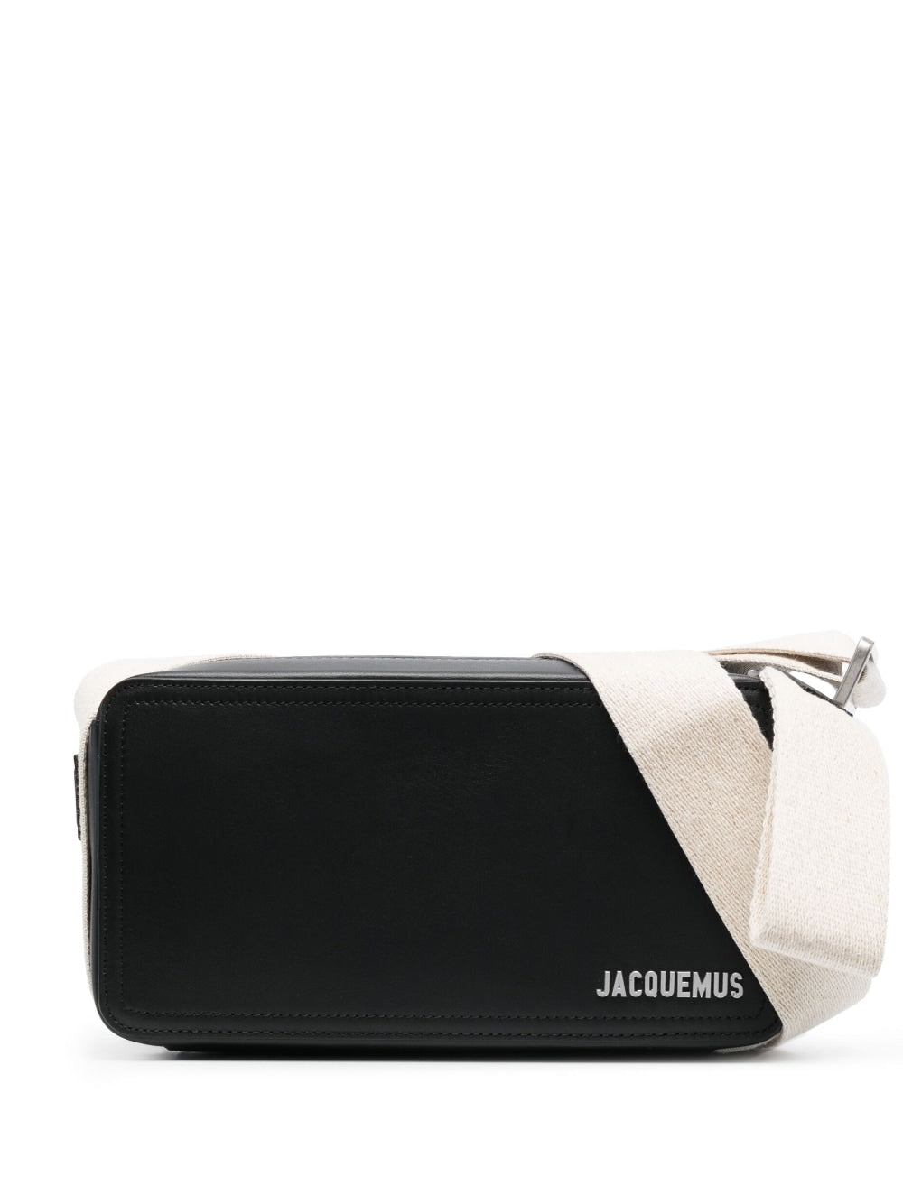 Jacquemus Men's Le Cuerda Horizontal Crossbody Bag in Nero | 235BA0923061