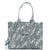 Hardware Tote Logo Printed Denim Small