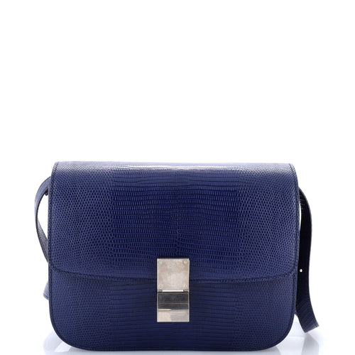 CELINE Classic Box Bag Lizard Medium