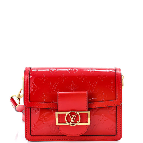 Dauphine Shoulder Bag Monogram Vernis Mini