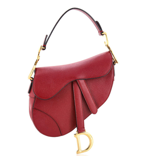 Saddle Handbag Leather Mini