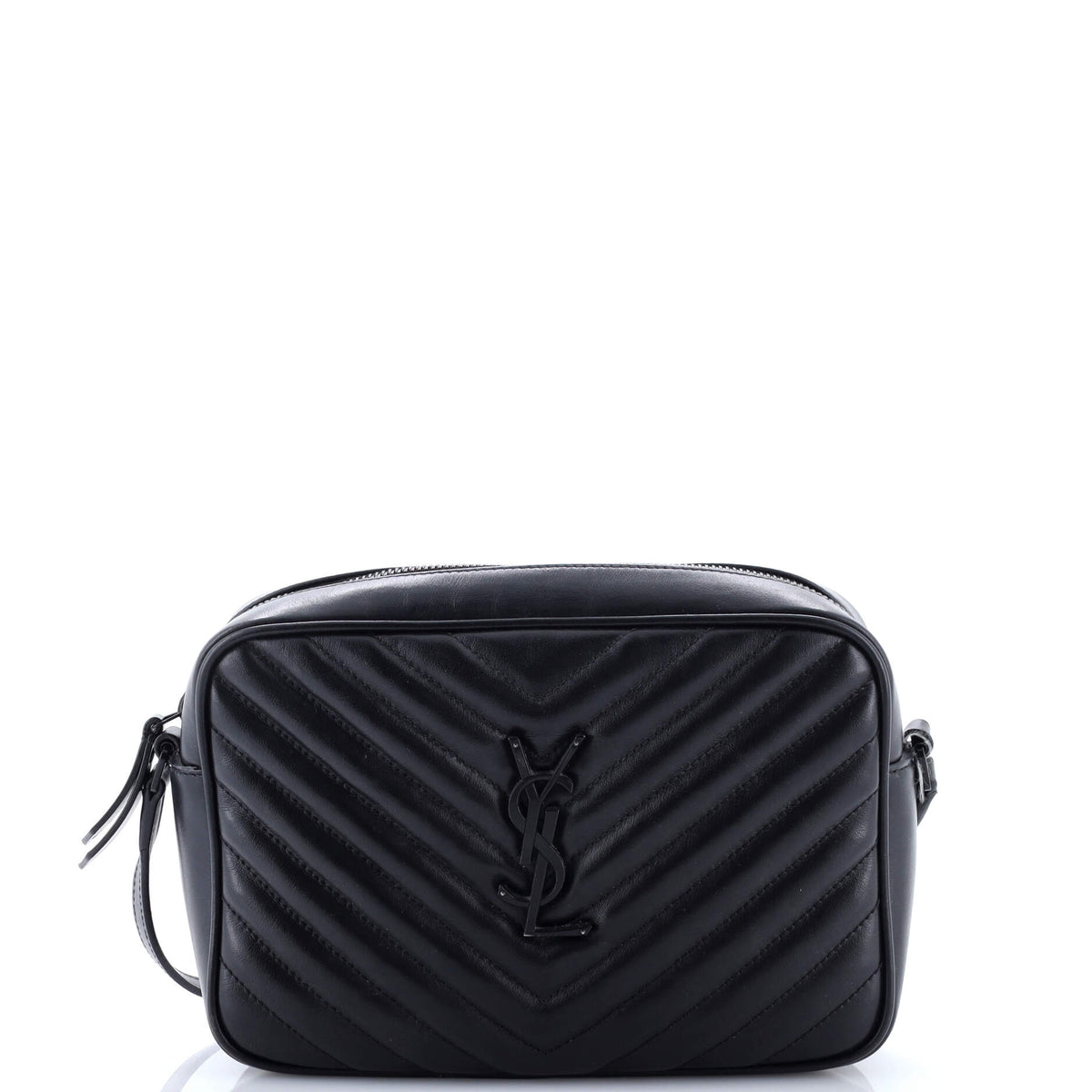 Saint Laurent Lou Camera Bag Matelasse Chevron Leather Small