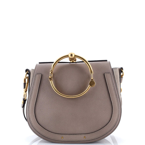 CHLOE Nile Crossbody Bag Leather Medium