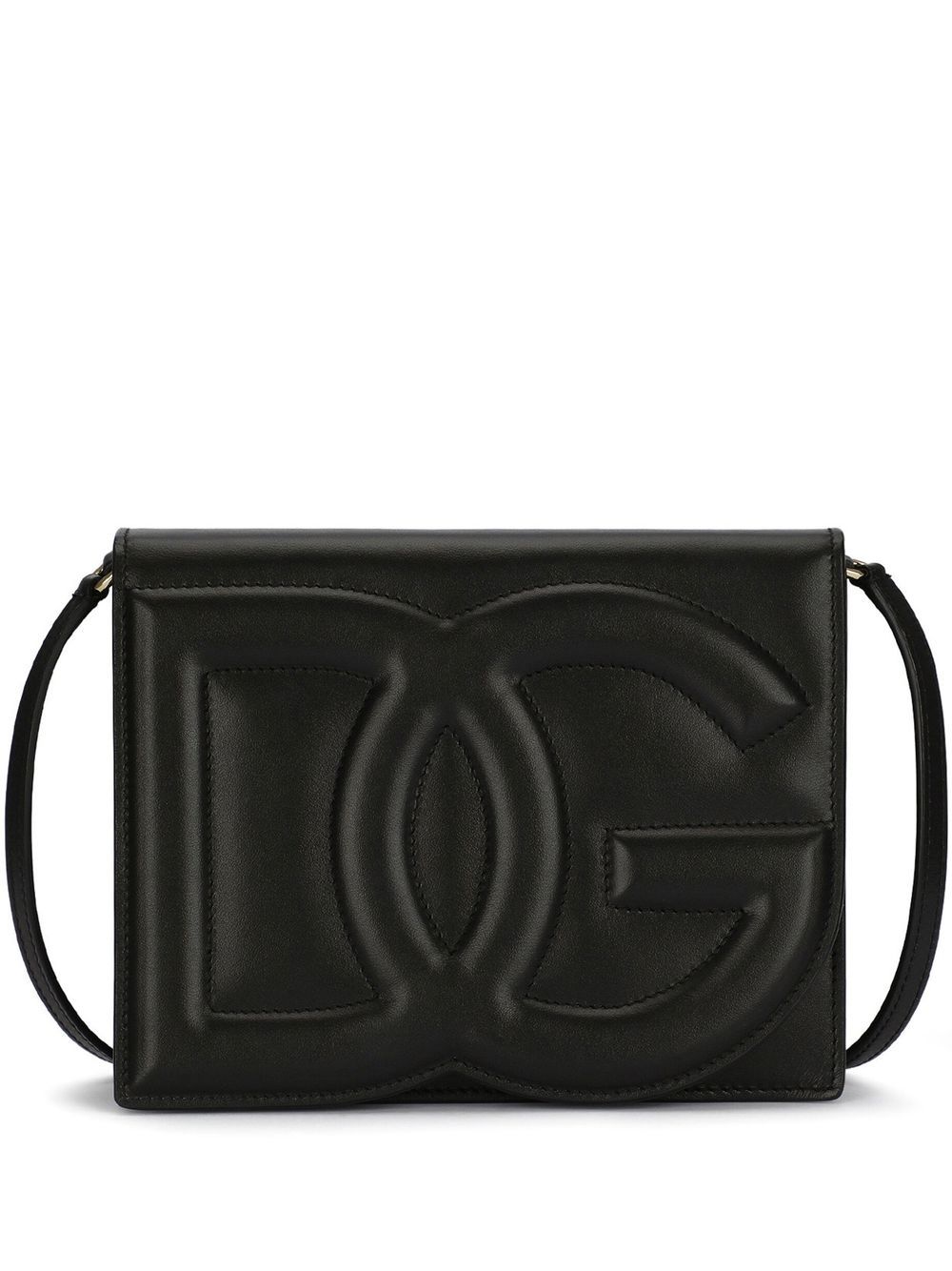 Dolce & Gabbana Women's Dg Logo Crossbody Bag in Black | Size UNI | BB7287AW57680999
