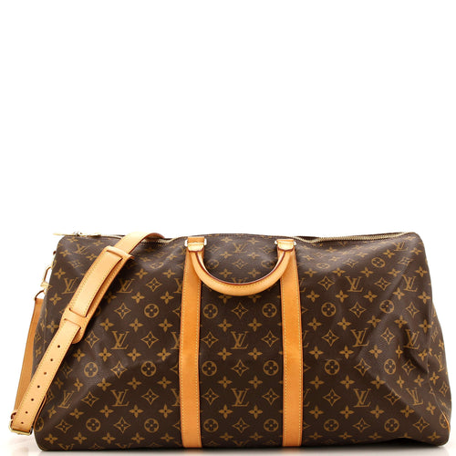Keepall Bandouliere Bag Monogram Canvas 55