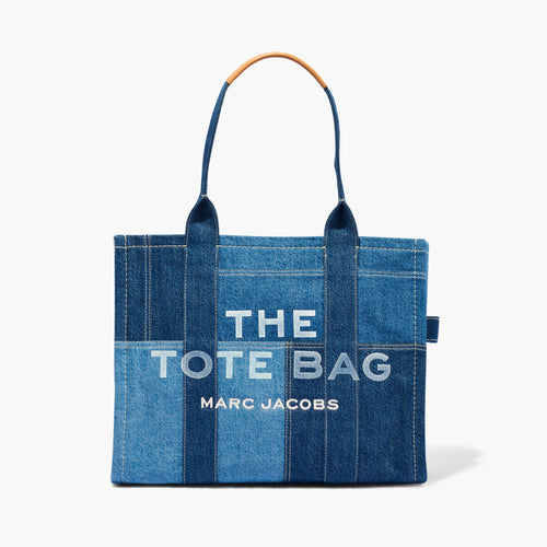 The Denim Large Tote Bag in Blue Denim