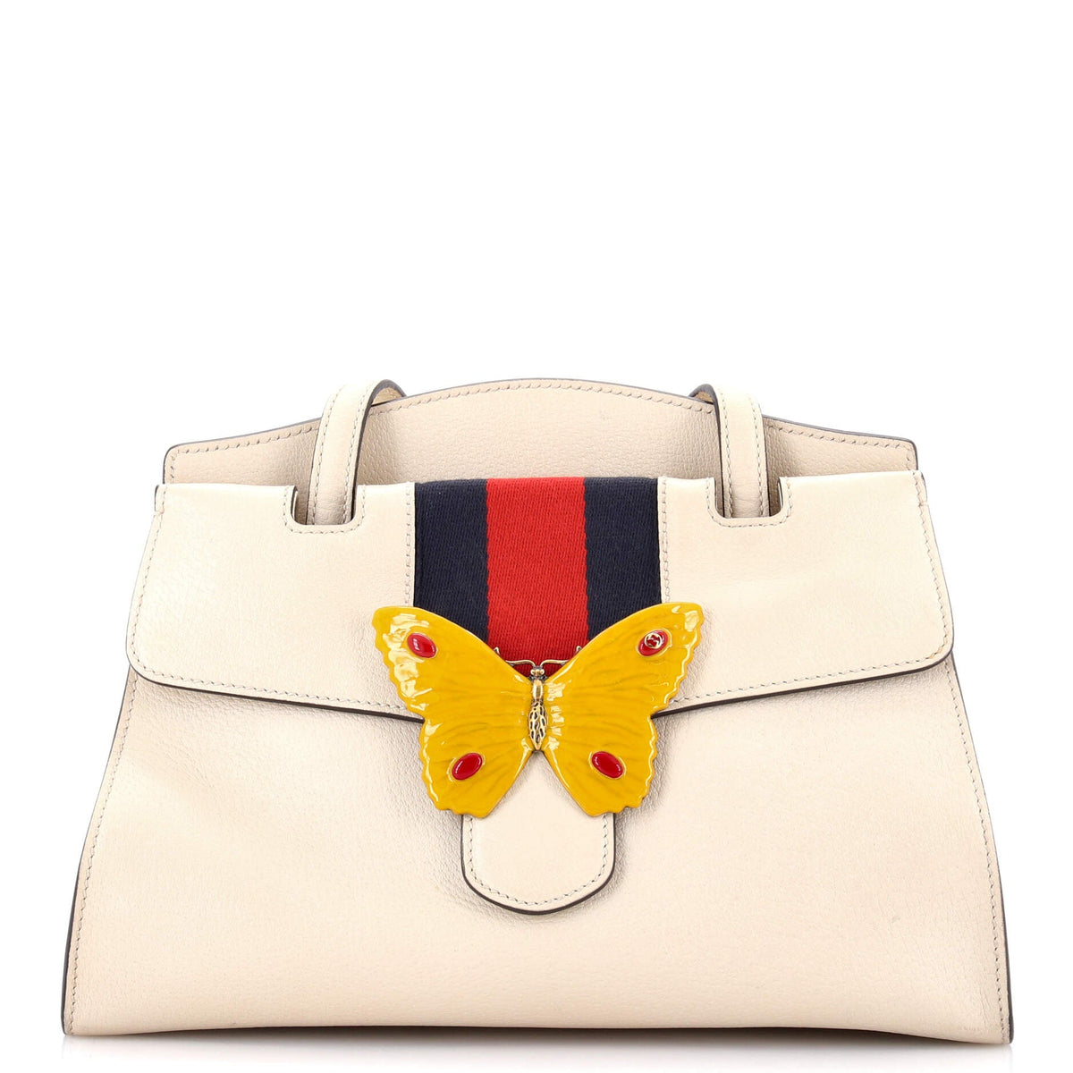 Gucci GUCCI Totem Top Handle Bag Leather Medium