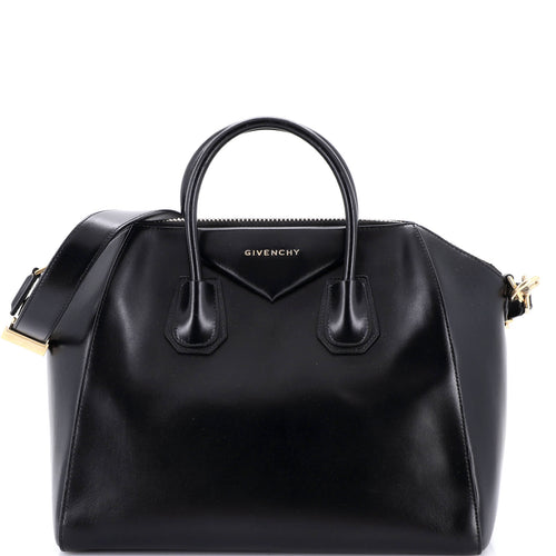 GIVENCHY Antigona Bag Glazed Leather Medium