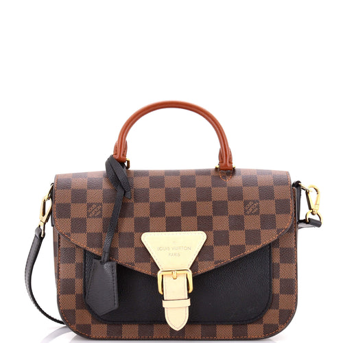 Beaumarchais Handbag Damier with Leather