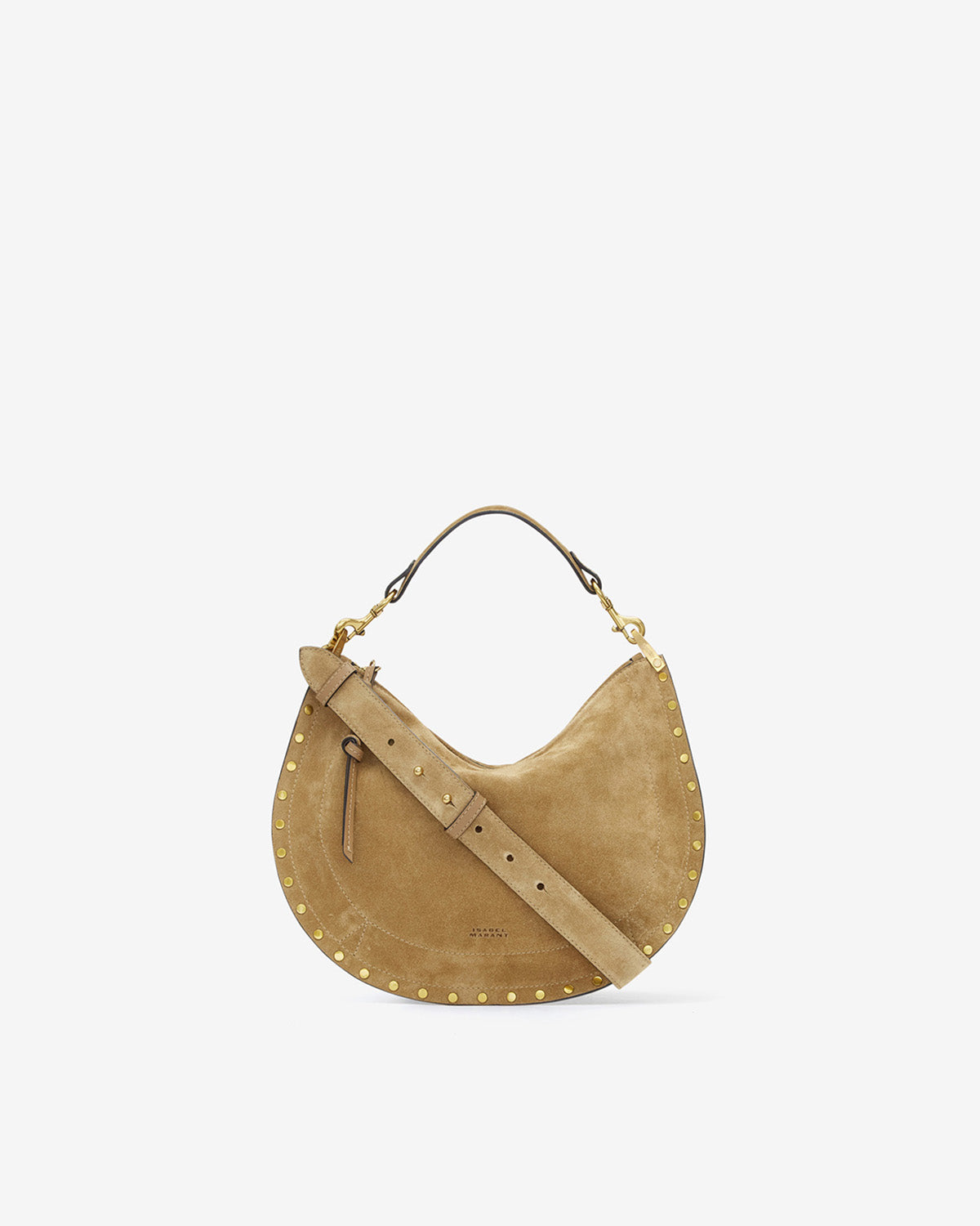 Isabel Marant Tasche Oskan Soft Zip - Damen - Taupe - - weihnachtsgeschenke frauen