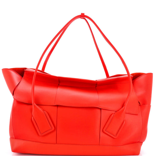 Arco Bag Maxi Intrecciato Leather Maxi