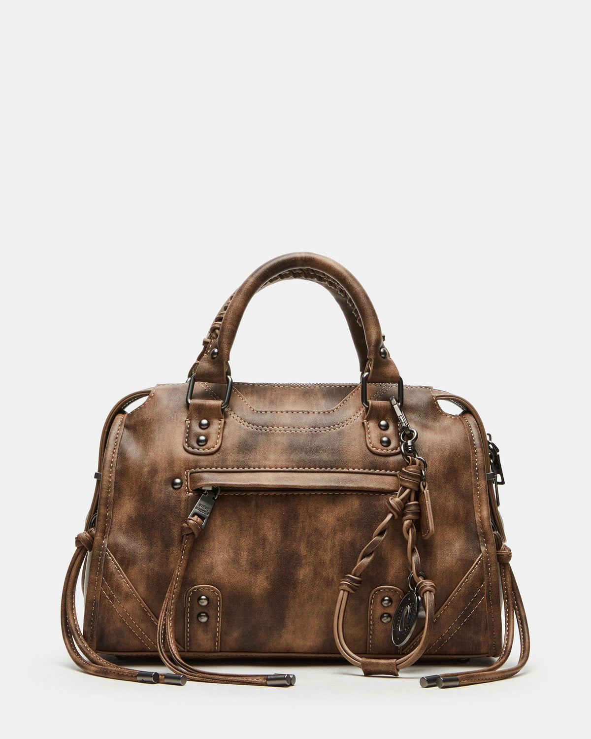 Stevemadden RIGGS BAG BROWN DISTRESSED