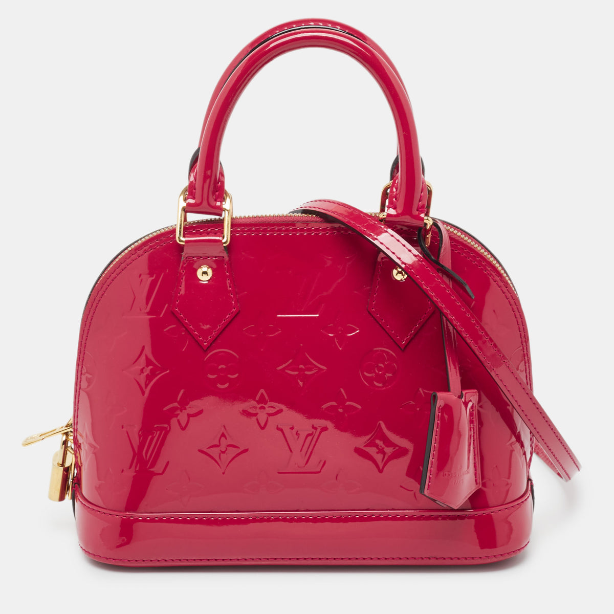 Louis Vuitton Indian Rose Monogram Vernis Alma BB Bag