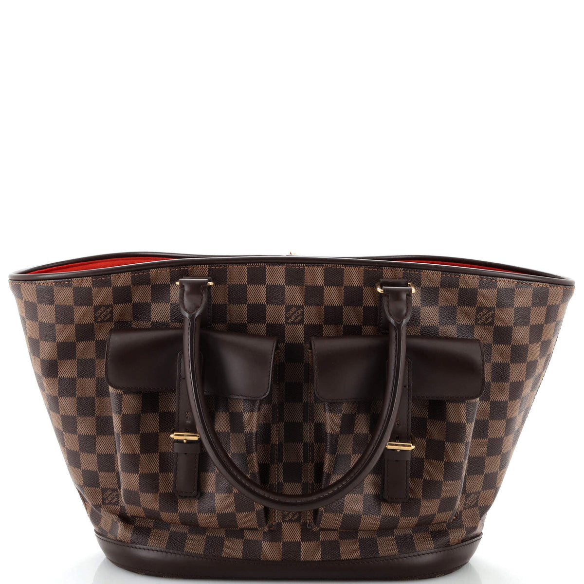 Louis Vuitton Manosque Handbag Damier GM