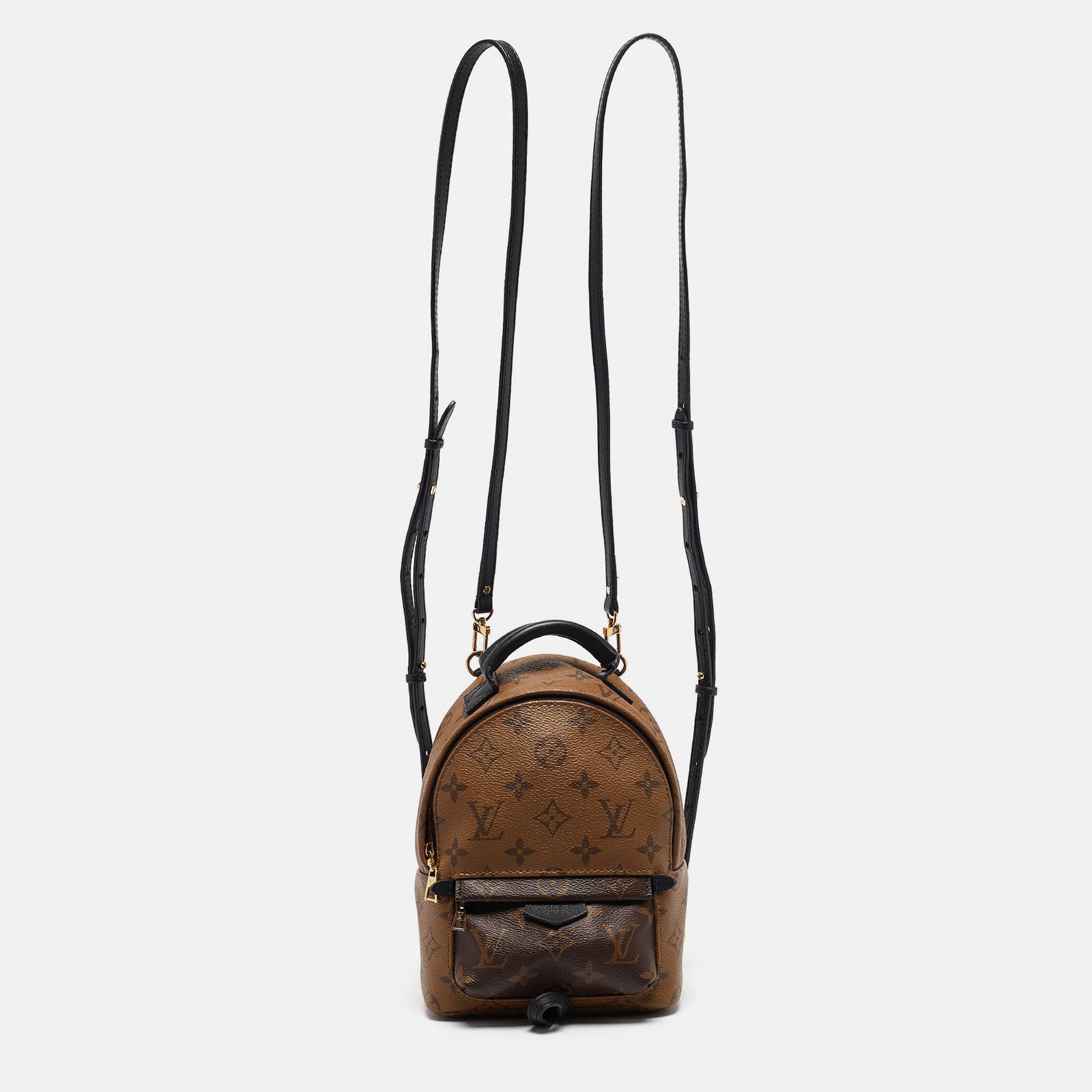 Louis Vuitton Mini-Rucksack „Palm Springs“ aus Canvas mit Monogramm