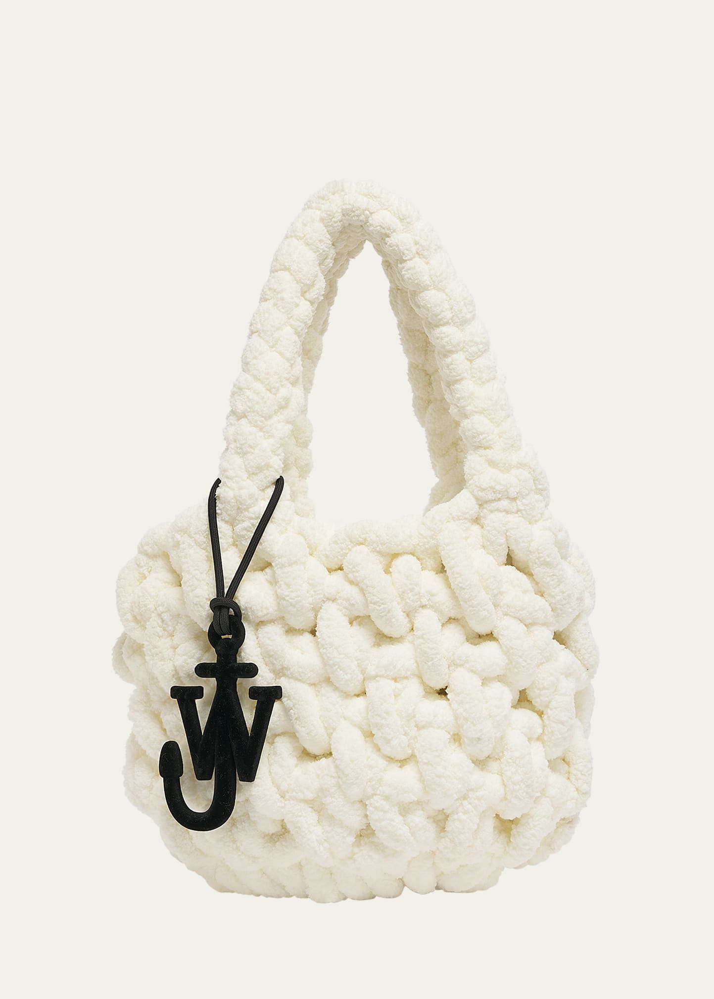 Jw Anderson Blanket Small Chunky Yarn Shoulder Bag